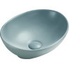 Mexen Elza lavabo de sobreponer 40 x 33 cm, verde claro mate - 21014048