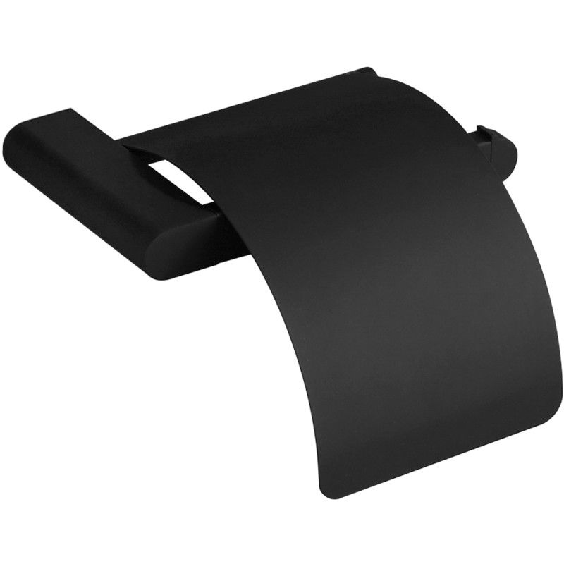 Mexen Adox toilet paper holder, black - 70182333-70