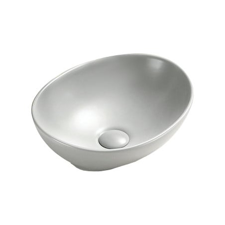 Mexen Elza countertop washbasin 40 x 33 cm, platinum matte - 21014063