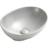 Mexen Elza countertop washbasin 40 x 33 cm, platinum matte - 21014063
