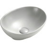 Mexen Elza opbouw wastafel 40 x 33 cm, platina mat - 21014063