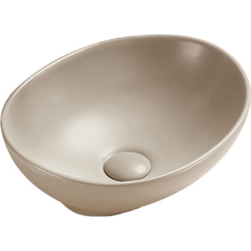 Mexen Elza opbouw wastafel 40 x 33 cm, cappuccino mat - 21014064