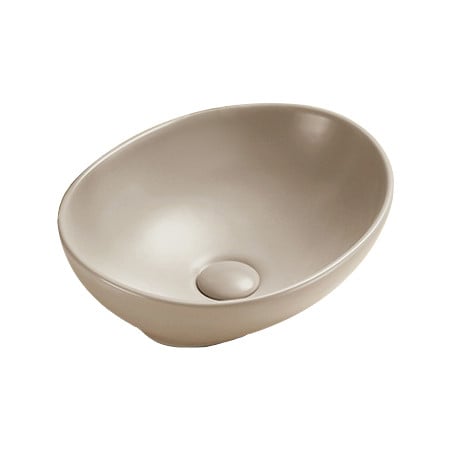 Mexen Elza lavatório de bancada 40 x 33 cm, cappuccino mate - 21014064