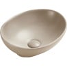 Mexen Elza lavatório de bancada 40 x 33 cm, cappuccino mate - 21014064