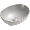 Mexen Elza countertop washbasin 40 x 33 cm, matte gray - 21014067