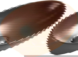 Mexen Elza lavabo sobre encimera de 40 x 33 cm, marrón mate - 21014068