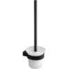 Mexen Adox brosse de toilettes, noire - 7018250-70
