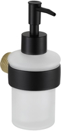 Mexen Base Seifenspender, schwarz/gold - 70882388-57