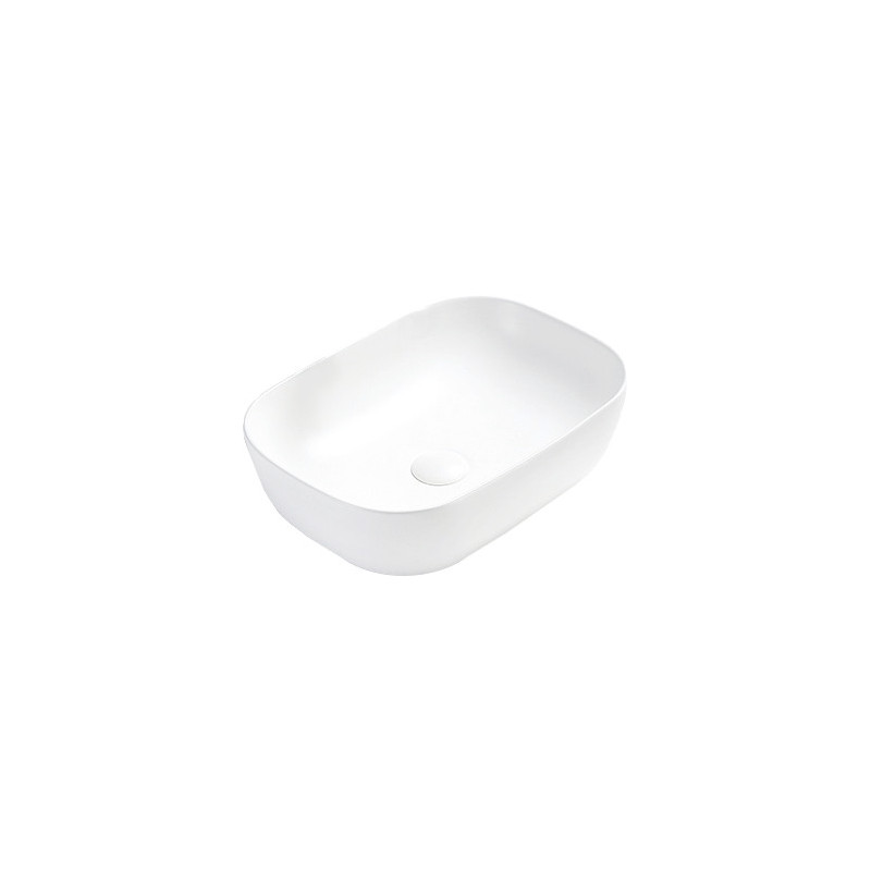 Mexen Rita lavabo à poser 45 x 32 cm, blanc mat - 21084501