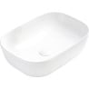 Mexen Rita lavabo da appoggio 45 x 32 cm, bianco opaco - 21084501