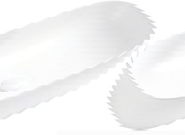 Mexen Rita lavatório de bancada 45 x 32 cm, branco mate - 21084501