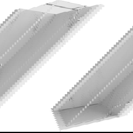 Mexen Lunar T cabine de duche giratória direita 90 x 90 cm, transparente, cromada - 834T-090-090-01-00-P