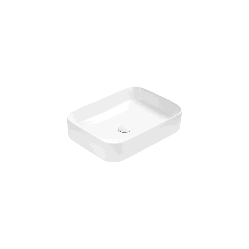 Mexen Vena lavabo de comptoir 50 x 37 cm, blanc - 22195000