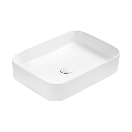 Mexen Vena lavabo à poser 50 x 37 cm, blanc - 22195000