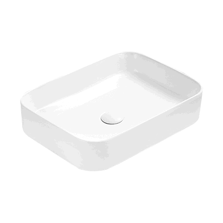 Mexen Vena lavabo de comptoir 50 x 37 cm, blanc - 22195000