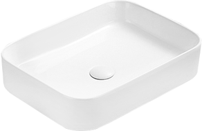 Mexen Vena νιπτήρας επιτραπέζιος 50 x 37 cm, λευκός - 22195000