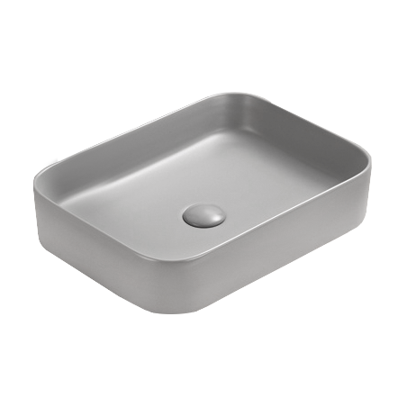 Mexen Vena Aufsatzwaschbecken 50 x 37 cm, hellgrau matt - 22195061