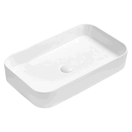 Mexen Vena lavabo à poser 71 x 37 cm, blanc - 22196000