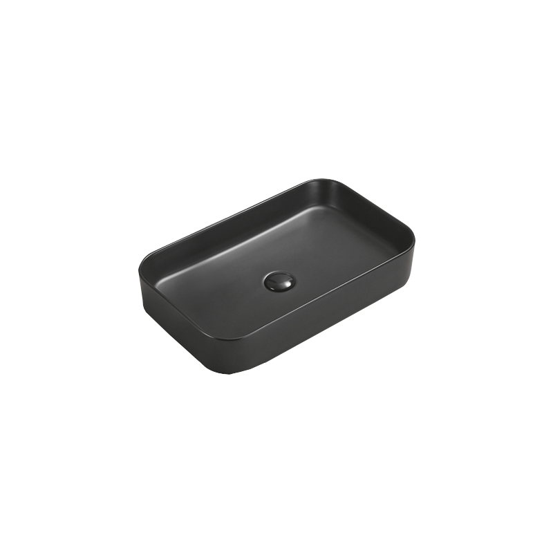 Mexen Vena Aufsatzwaschbecken 71 x 37 cm, schwarz matt - 22196085