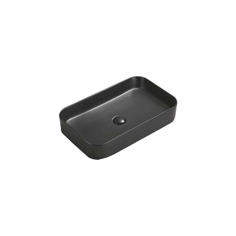 Mexen Vena lavabo da appoggio 71 x 37 cm, nero opaco - 22196085