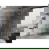 Mexen Mist-H T douchecabine draaibaar rechts 100 x 100 cm, transparant, goud - 8A5T-100-100-50-00-P