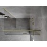 Mexen Mist-H T paremakabiin, paremale avanev uks 75 x 70 cm, läbipaistev, kuldne - 8A5T-075-070-50-00-P