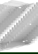 Mexen Lunar T Duschkabine rechts öffnend 100 x 90 cm, transparent, weiß - 834T-100-090-20-00-P