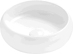 Mexen Lola lavabo sur comptoir 36 x 36 cm, blanc - 22213600