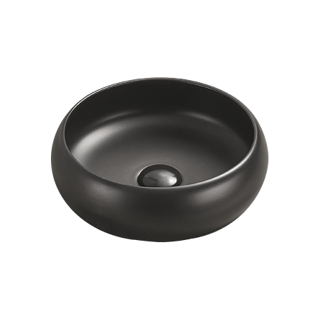 Mexen Lola opzetwastafel 36 x 36 cm, mat zwart - 22213685