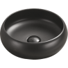 Mexen Lola countertop washbasin 36 x 36 cm, black matte - 22213685
