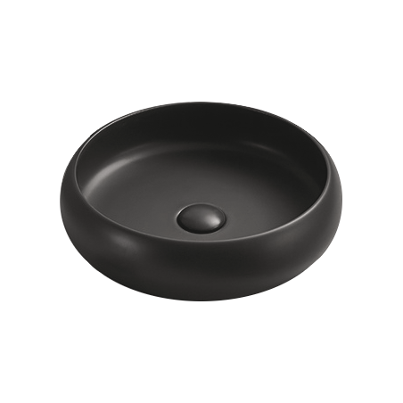 Mexen Lola lavandino da appoggio 41 x 41 cm, nero - 22214185