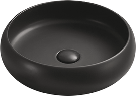 Mexen Lola lavandino da appoggio 41 x 41 cm, nero - 22214185