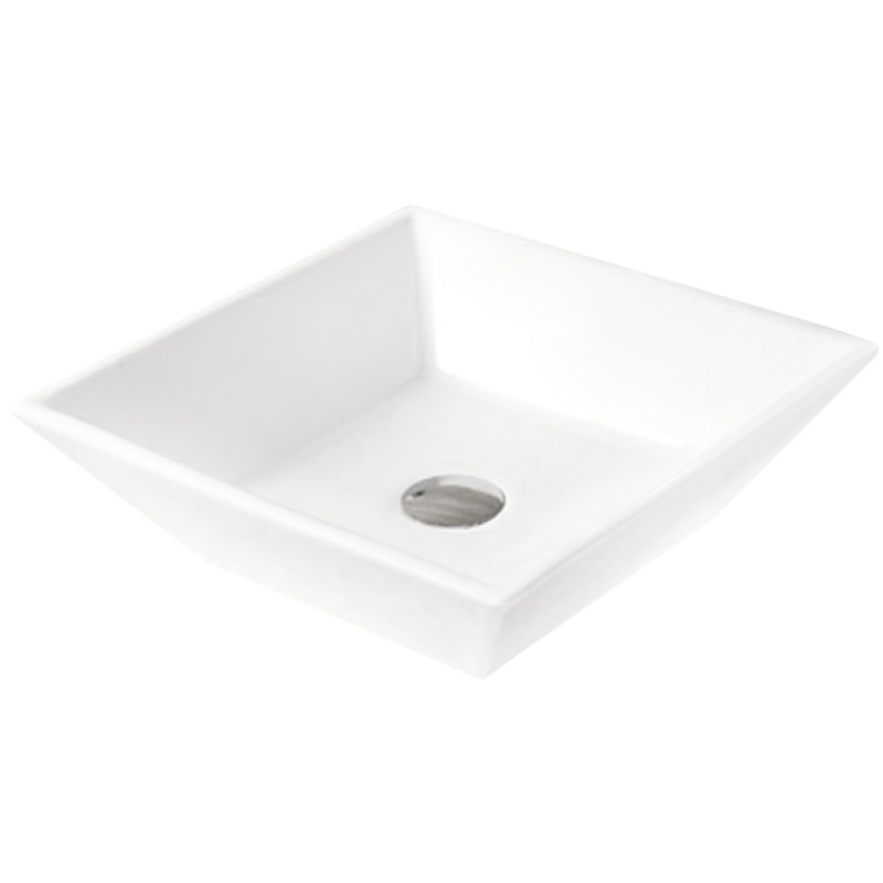 Mexen Pola opzetwaskom 41 x 41 cm, wit - 22224100