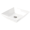 Mexen Pola Aufsatzwaschbecken 41 x 41 cm, weiß - 22224100