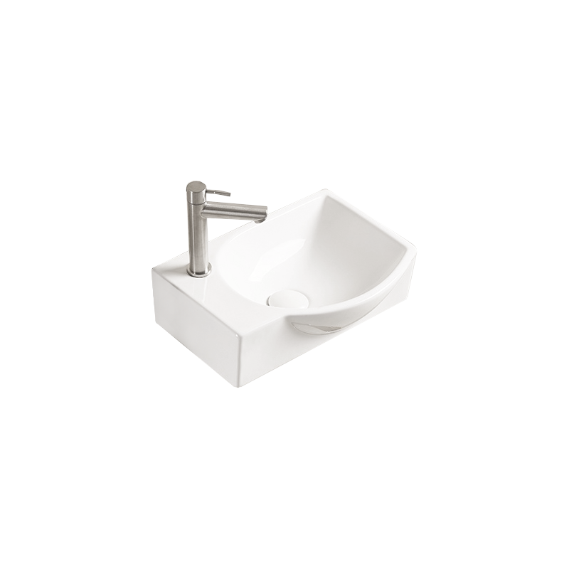 Mexen Mista lavabo sobre encimera derecho 40 x 28 cm, blanco - 22174000R