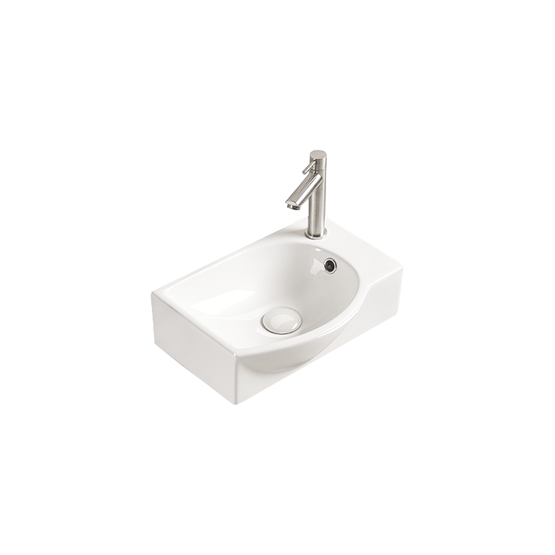 Mexen Mista Aufsatzwaschbecken links 40 x 28 cm, weiß - 22174000L