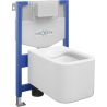 Mexen Elis WC Concealed Set Fenix XS-F with WC Bowl, White Gloss - 6803391XX00