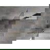 Mexen Mist H T Duschkabine, schwenkbar links, 110 x 110 cm, transparent, gold - 8A5T-110-110-50-00-L