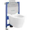 Mexen Carmen Unterputz-WC-Set Fenix XS-U mit WC-Schüssel, weiß glänzend - 6853388XX00