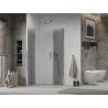 Mexen Lima Duo cabine de douche pliante 100 x 80 cm, transparent, chrome - 856-100-080-02-00