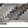 Mexen Lima Duo cabine de douche rabattable 100 x 90 cm, transparent, chrome - 856-100-090-02-00