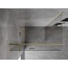 Mexen Mist-H T hinged shower cabin left 75 x 100 cm, transparent, gold - 8A5T-075-100-50-00-L