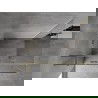 Mexen Mist H T Duschkabine klappbar links 90 x 110 cm, transparent, gold - 8A5T-090-110-50-00-L