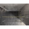 Mexen Lunar T Rechte, schwenkbare Duschkabine 70 x 90 cm, transparent, gold - 834T-070-090-50-00-P