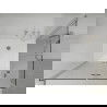 Mexen Lima Duo Faltduschkabine 100 x 90 cm, transparent, Chrom + Duschwanne Flat - 856-100-090-01-02-4010