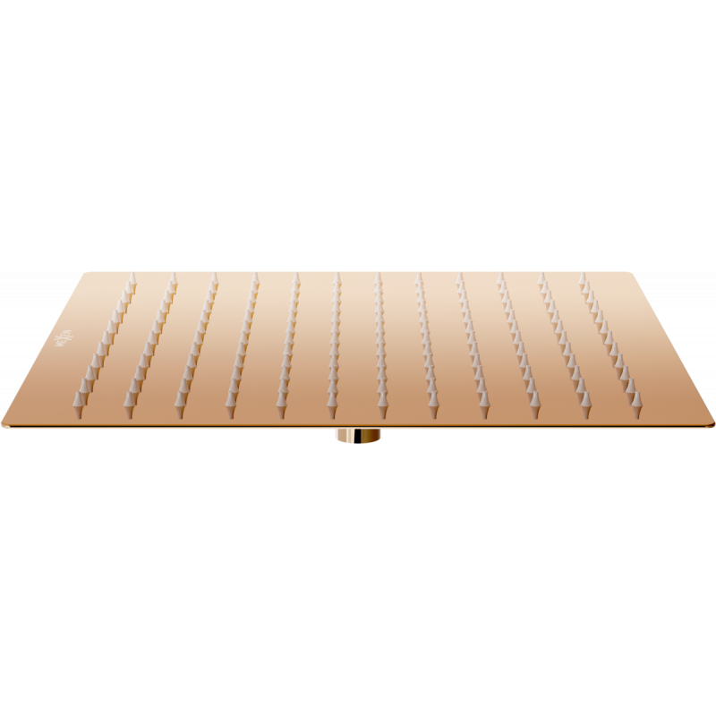 Mexen Slim rociador de ducha 30 x 30 cm, oro rosa - 79130-60