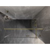 Mexen Lunar T kallutatav dušikabiin, parem 85 x 100 cm, läbipaistev, kuldne - 834T-085-100-50-00-P