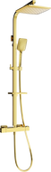 Mexen CQ62 ensemble de douche en saillie avec pommeau de douche et mitigeur thermostatique, doré - 772506295-50