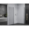 Mexen Pretoria Duo Duschkabine schwenkbar 80 x 70 cm, transparent, Chrom - 852-080-070-02-00