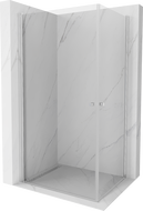 Mexen Pretoria Duo Pivot Shower Enclosure 90 x 80 cm, Transparent, Chrome - 852-090-080-02-00